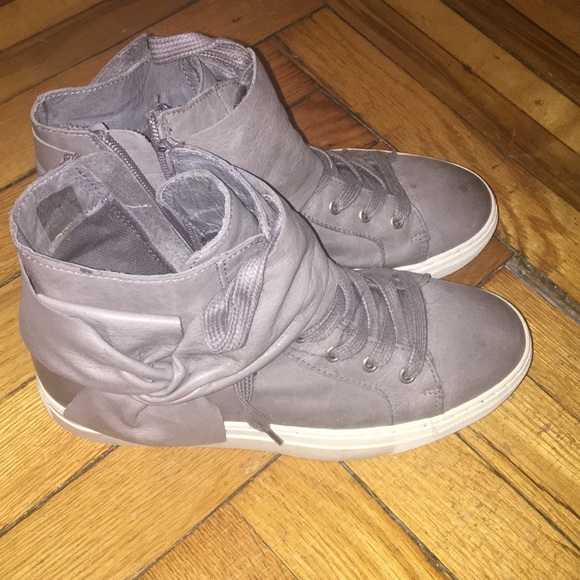 Moda in Pelle (UK) grey leather shoes - Picture 2 of 3